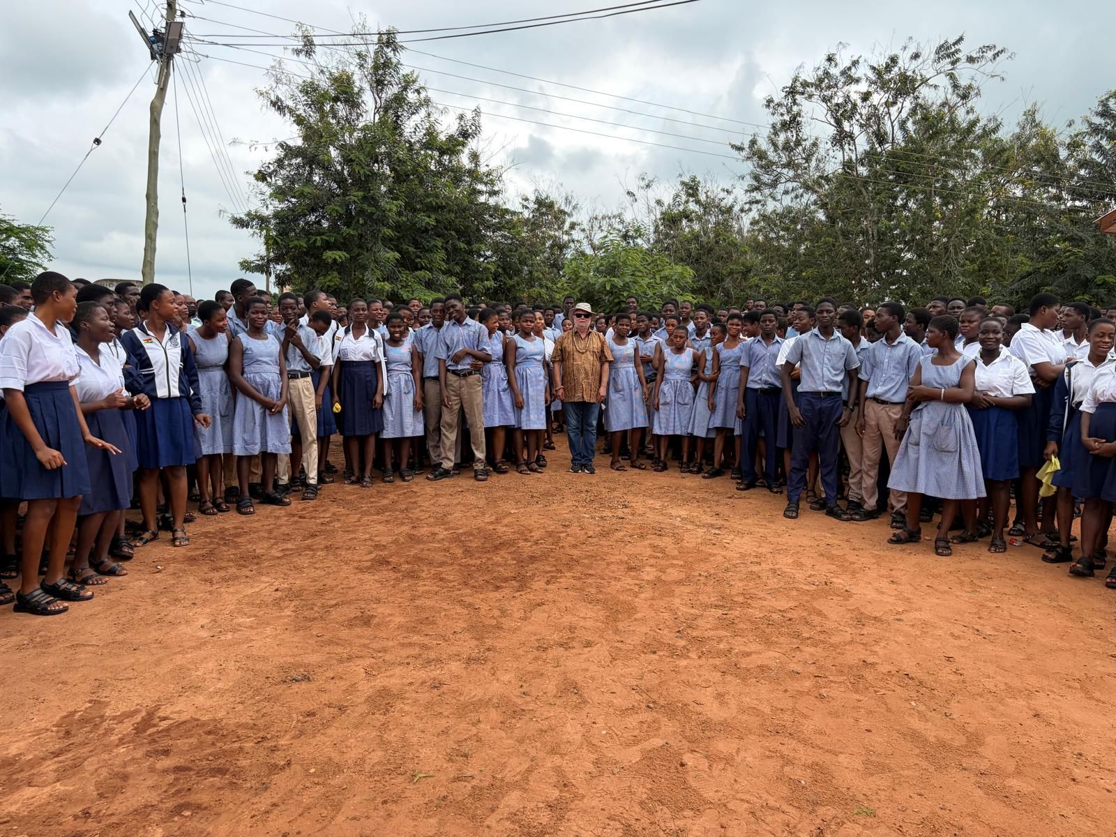 School assembly, community engagement