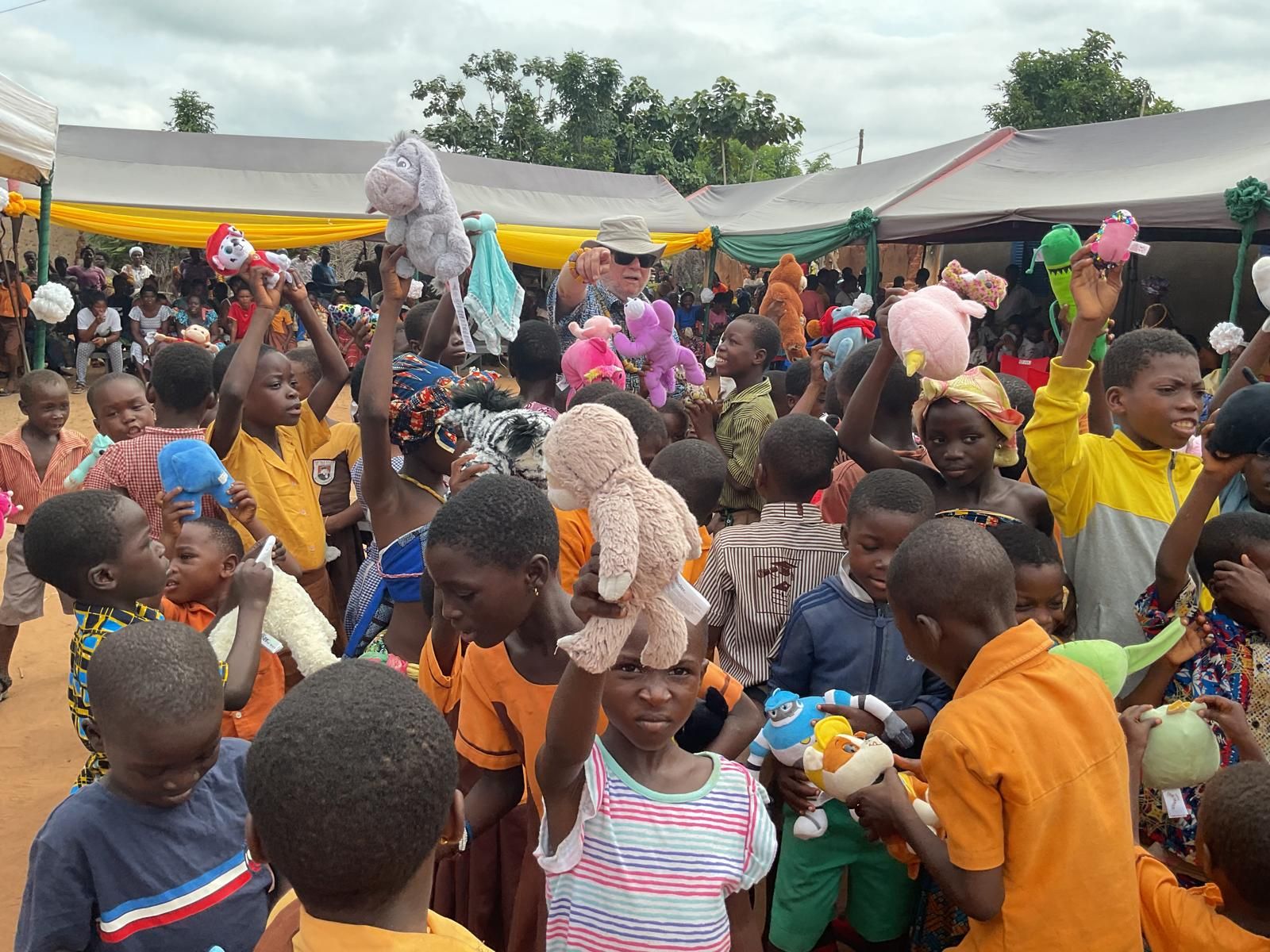 Toy distribution, community outreach